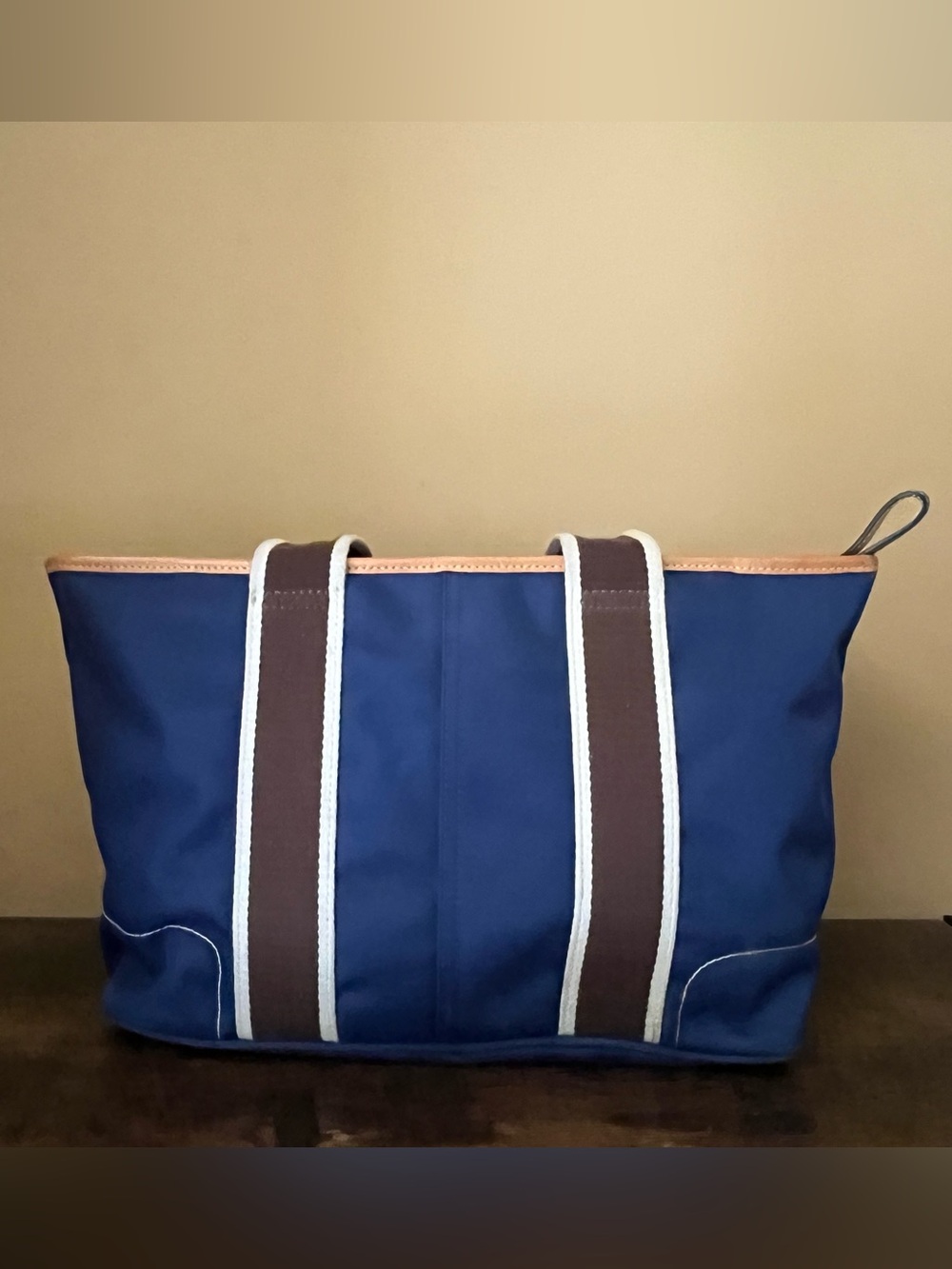 Vintage Coach Weekend Mini Hampton Tote 6261 Purse Blue and Green - Picture 9 of 16
